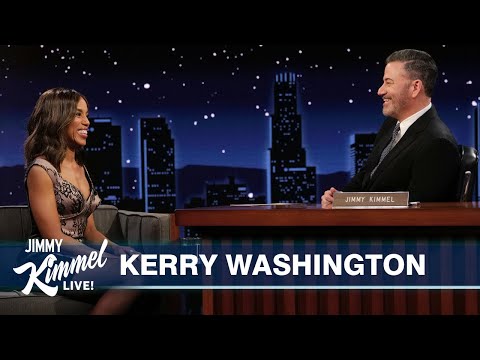 Kerry Washington se emociona con la emotiva sorpresa de Tony Goldwyn