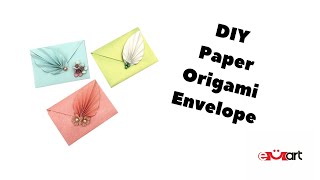 DIY Paper Origami Envelope - Easy Tutorial 