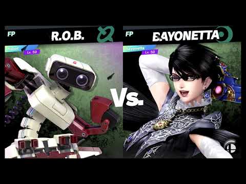 Super Smash Bros Ultimate Amiibo Fights  – Request #18114 Robot vs Bayonetta