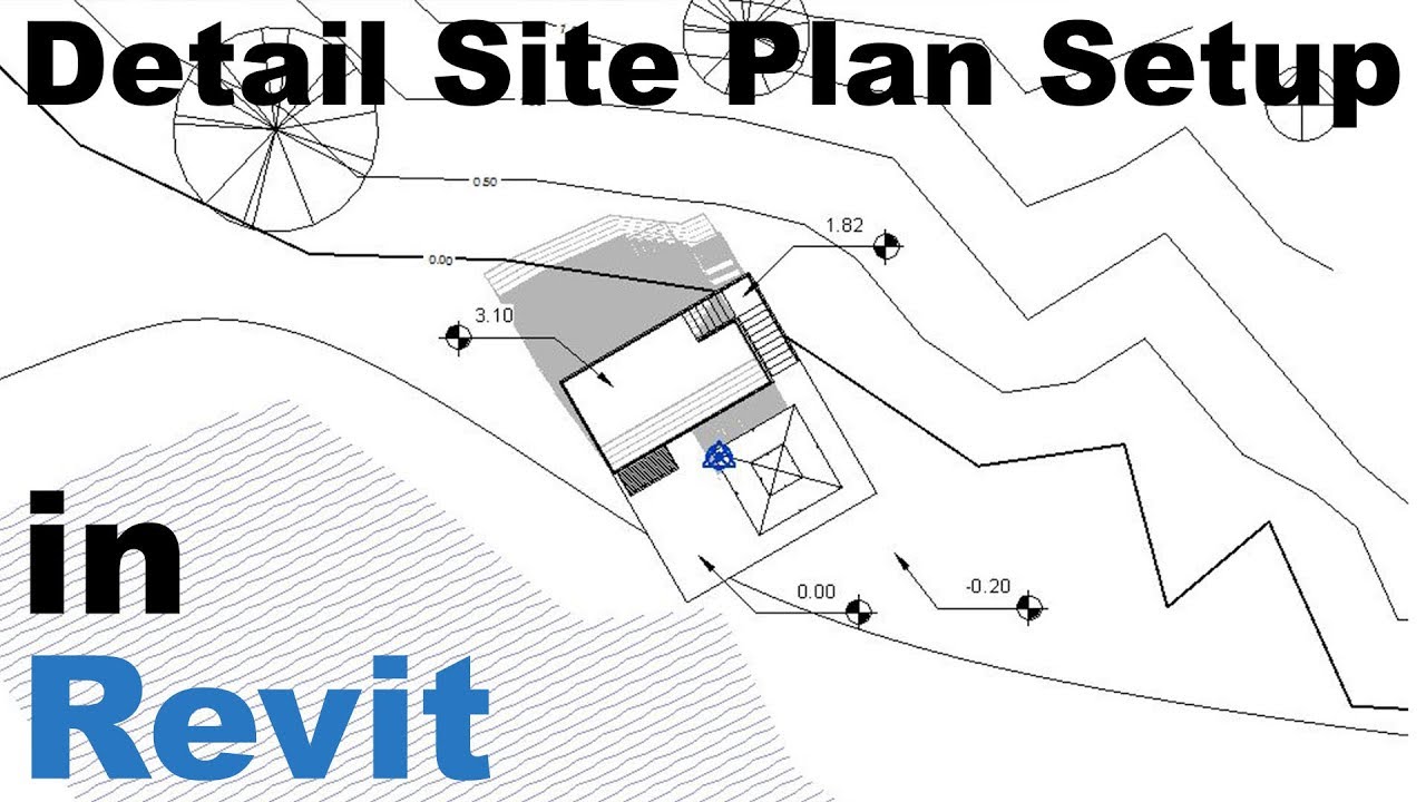 Detailed Site Plan Setup in Revit Tutorial