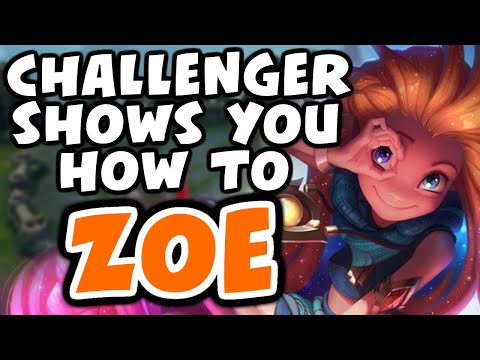 CHALLENGER Shows You HOW TO ZOE | BIG ONE SHOTS | Vs. TSM Evolved (Katevolved)  - League of Legends
