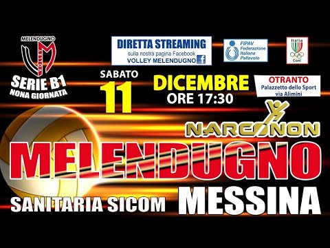 NARCONON VOLLEYMELENDUGNO VS SANITARIA SICOM MESSINA