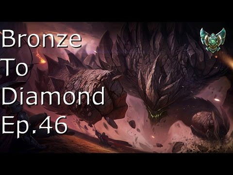 League of Legends - Bronze to Diamond (Plat V) (Ep 46) Malphite Jungle