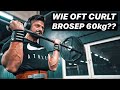 6 Wochen Diät - 1.000kcal Defizit | 60kg Bizeps Curls für 50er Oberarme