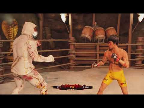 Bruce Lee vs. White Ninja - EA Sports UFC 4 - Kumite Fights 🔥