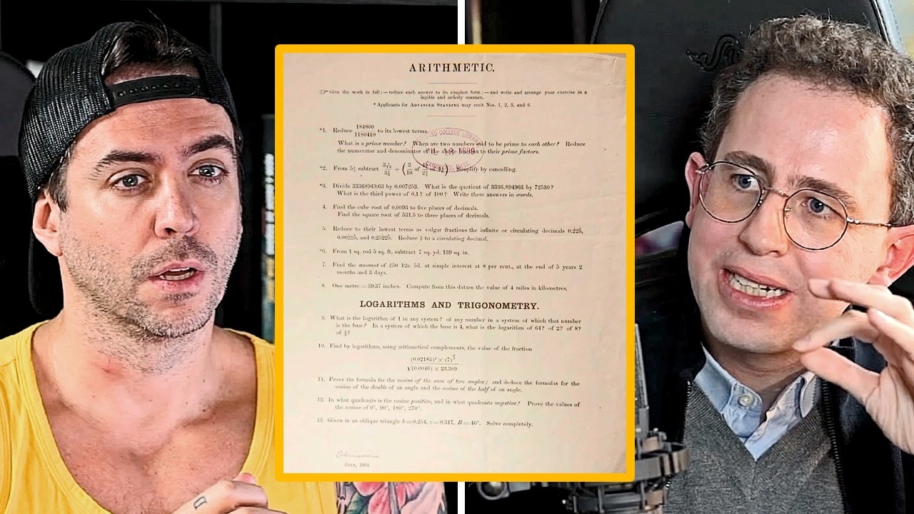 El niño prodigio Carlos Blanco explica cómo hizo un examen imposible para adultos con 11 años