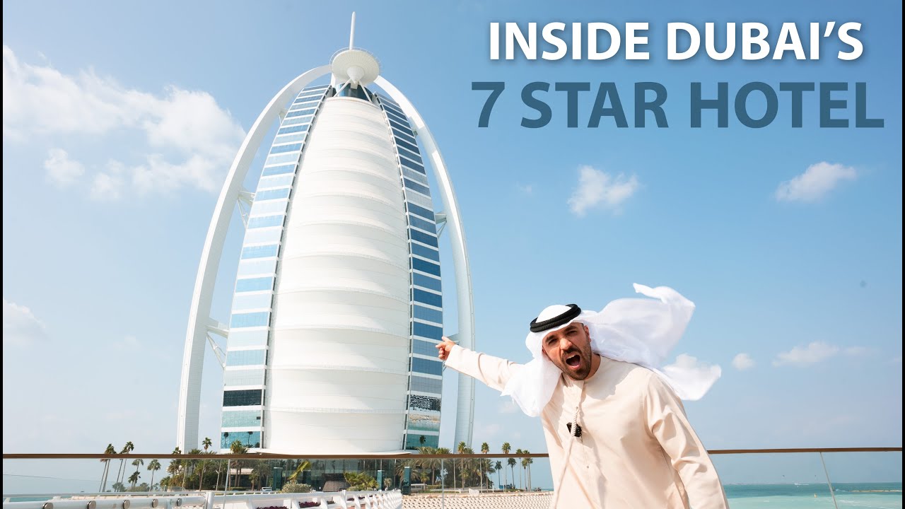 Join a traveler as they embark on an exciting tour of the Burj Al Arab Jumeirah.