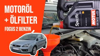 Youtube thumbnail of video "Wie FOCUS 2 1.6 TI Motoröl und Ölfilter wechseln 🛢"