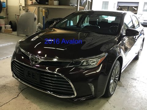 2016 Toyota Avalon front bumper removal
