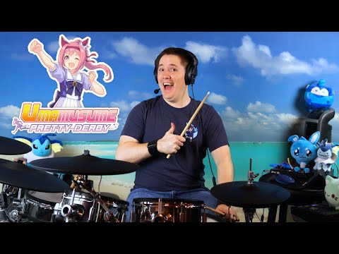Welcome To The Deserted Island Training Theme 2 From Uma Musume On Drums!