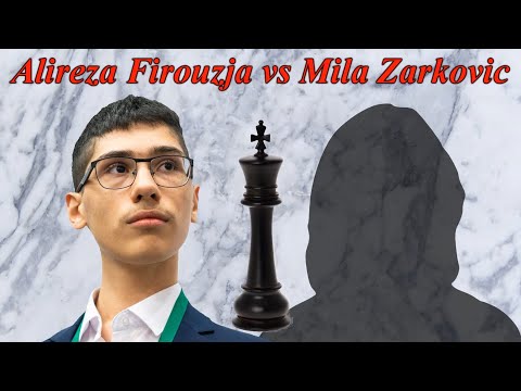 SCACCHI 505 Firouzja vs Zarkovic - La Sciarada di Sharjah - 2019 [B50]