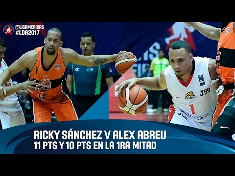 Ricky Sánchez vs Alex Abreu - Guaros (VEN) vs Caballos (PAN) - DIRECTV Liga de las Américas 2017