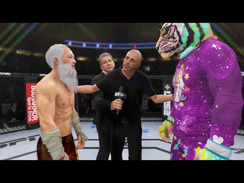 Old Bruce Lee vs. Magic Tiger - EA Sports UFC 4 - Crazy Rematch 👊🤪