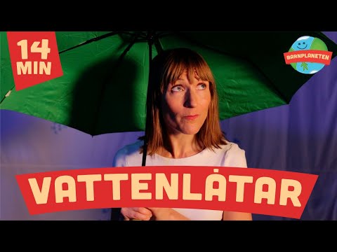 Barnplaneten långvideo - Vattenlåtar med Kompisbandet - Vattenvisan, I medelhavet, Vem kan segla mfl