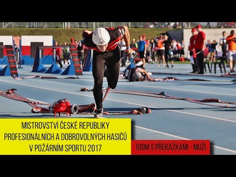 MČR profesionálních a dobrovolných hasičů v požárním sportu 2017 | Sobota - 4x100m