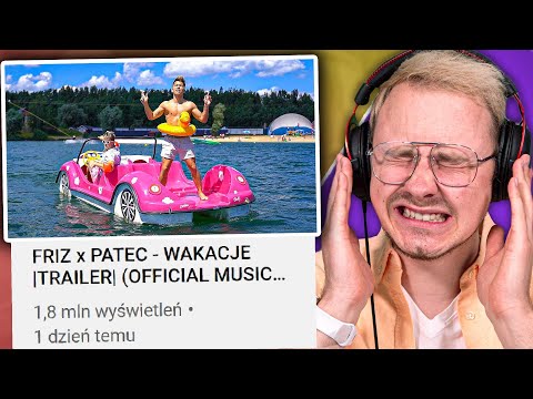 OCENIAM PIOSENKI POLSKICH YOUTUBERÓW! (Friz, Masno, Kamerzysta)