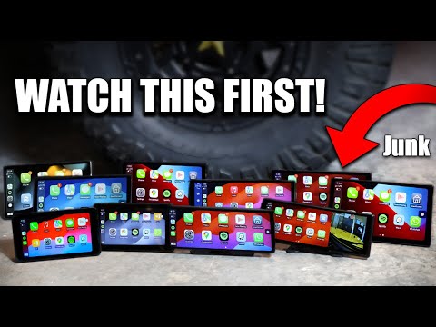 Everything WRONG With these Portable Apple Carplay Headunit