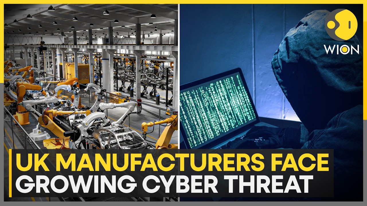 Cyberattacks Disrupt UK Manufacturing Supply Chains | WION News
