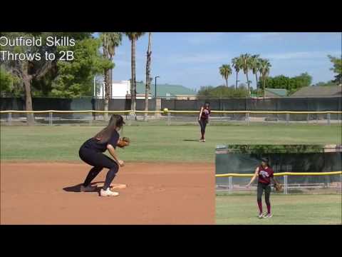 Salena Solis Softball Skills Video - 2017 Outfield