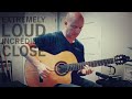 Extremely Loud & Incredibly Close (Alexandre Desplat) | fingerstyle guitar + TAB