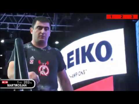 2015 World Weightlifting  105 kg Group B C+Jerk