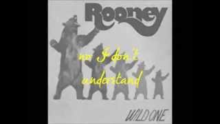 Rooney - I don&#39;t understand [Lyrics Video]