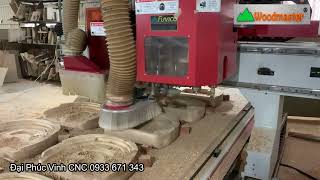 Máy CNC trung tâm Phay Lõm Mặt Ghế | WM-1325RB