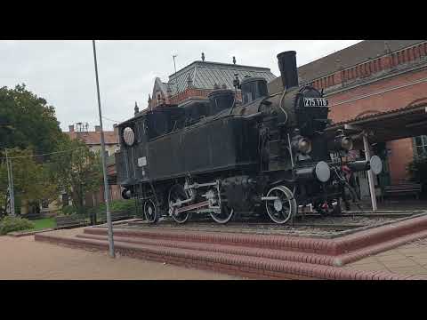 Cegléd vasútállomás körbetekintő videó 2023.10.13 péntek