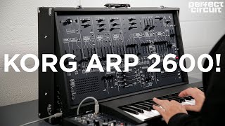 Video thumbnail for Korg Arp 2600 Reissue! by Perfect Circuit