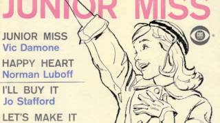Vic Damone &quot;Junior Miss&quot; Title Song TV Musical Burton Lane Dorothy Fields EP