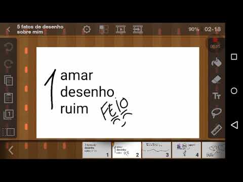 5 fatos de desenho sobre mim