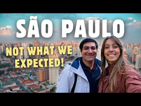 Our first time in SÃO PAULO Brazil 🇧🇷 The LARGEST CITY in the Americas