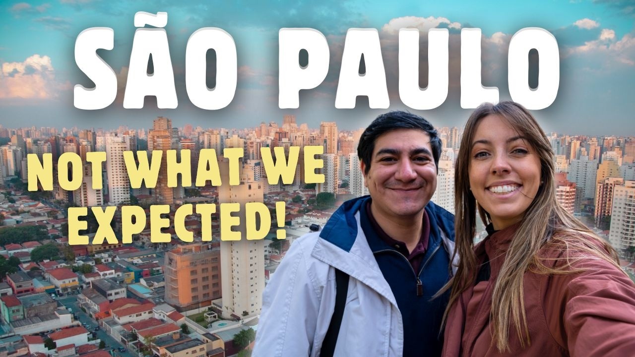Our first time in SÃO PAULO Brazil 🇧🇷 The LARGEST CITY in the Americas