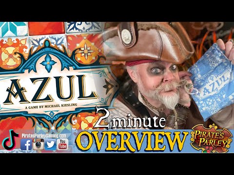 How to play Azul (in around 2 minutes)!