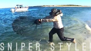 How to Throw a Cast Net — Sniper Style