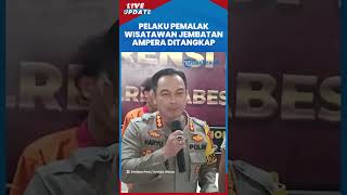 Sempat Viral, Pelaku Pemalakan Terhadap Wisatawan di Jembatan Ampera Berhasil Diamankan Polisi