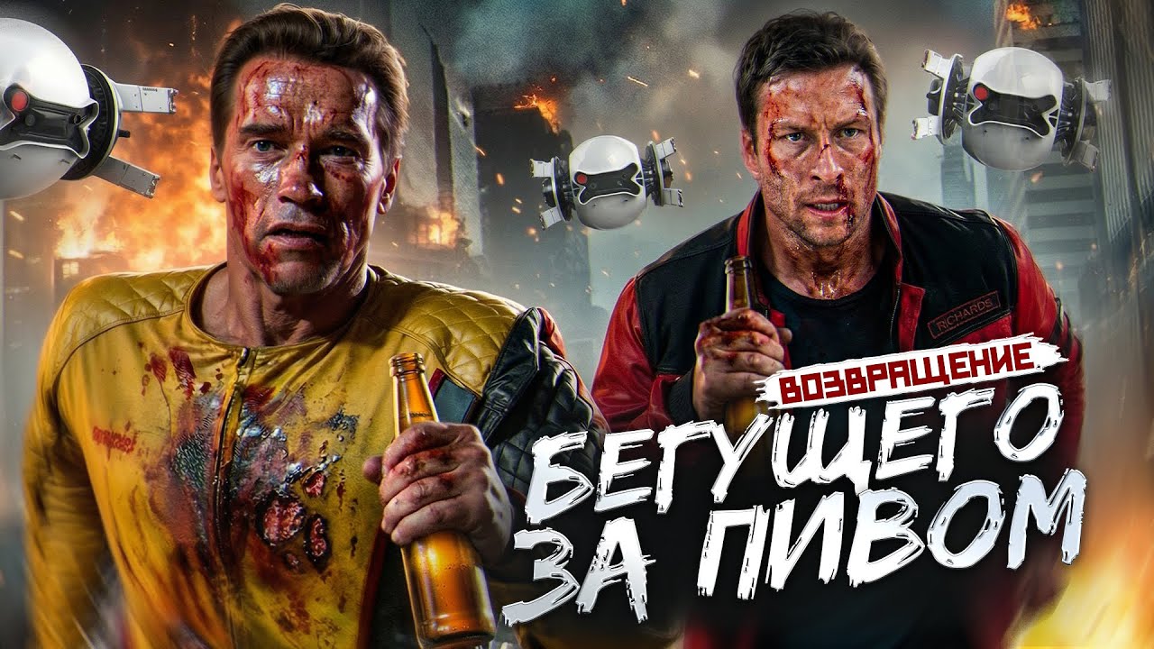 БЕГУЩИЙ ЧЕЛОВЕК 2025 - ТРЕШ ОБЗОР ФИЛЬМА (самый громкий провал года)