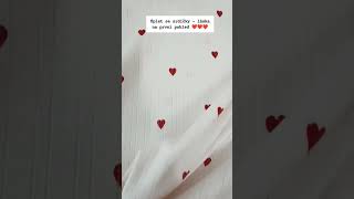 Ažurový úplet smetanově bílý Srdíčka