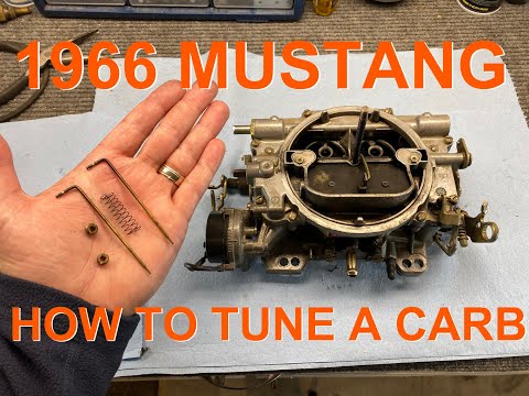 How to tune Edelbrock 1406 Carburetor