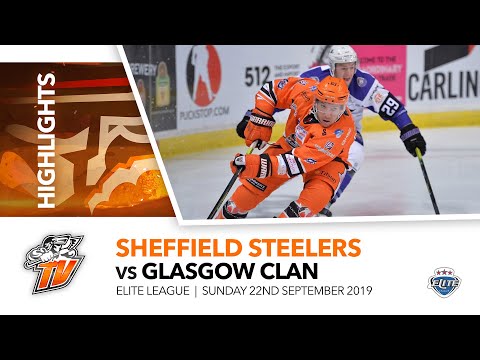 Sheffield Steelers v Glasgow Clan - EIHL - 22nd September 2019