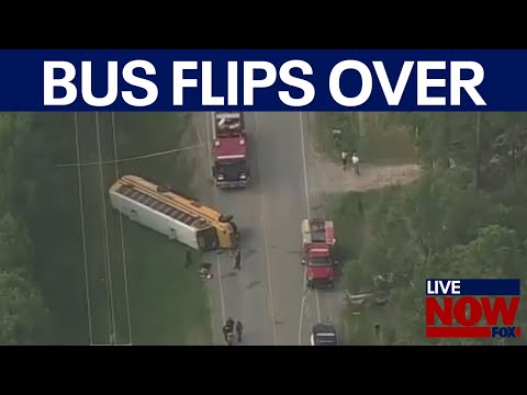 Video | WATCH: Cleveland school bus crash