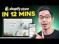 The ONLY Shopify Tutorial You Need How To Build An Online Store In 12 Minutes
