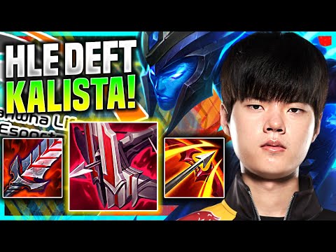 DEFT TRIES KALISTA WITH NEW ITEMS! - HLE Deft Plays Kalista Top vs Lucian! | Preseason 11