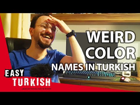 Weird Color Names in Turkish | Super Easy Turkish 11