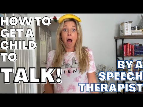 HOW TO GET A CHILD TO TALK! At Home Speedy Speech Therapy Activities for Toddlers and Late Talkers!