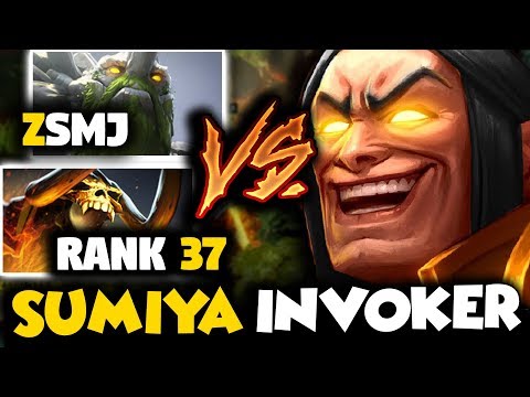 SUMIYA CAN'T PLAY WITH PROS? - YOU NEED TO WATCH THIS - Sumiya Vs Rank 37 Clinkz And LEGENDARY ZSMJ