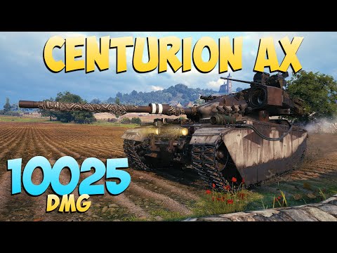 Centurion AX - 7 Kills 10K DMG - No break! - World Of Tanks