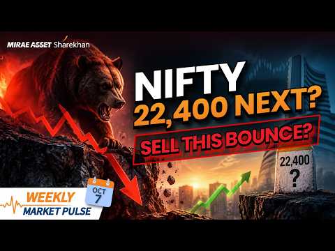 Nifty Plunges Below 23,070: Is 22,400 Next? FMCG Weak, Capital Market Strong | Markets This Week 