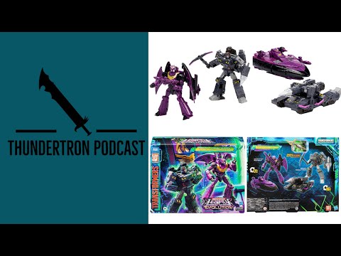 Thundertron Podcast: Transformers Legacy Evolution Miner Megatron & Senator Ratbat Revealed