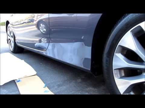 DIY 2013 2014 2015 Honda Accord Coupe & Sedan HFP side skirt installation